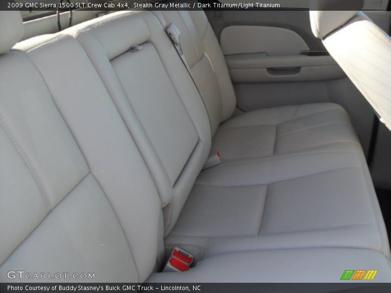 Stealth Gray Metallic / Dark Titanium/Light Titanium 2009 GMC Sierra 1500 SLT Crew Cab 4x4
