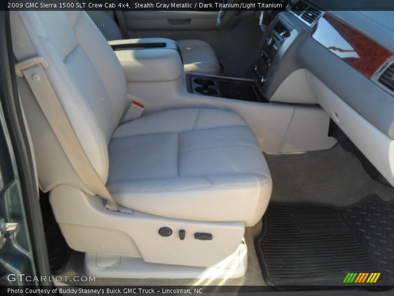 Stealth Gray Metallic / Dark Titanium/Light Titanium 2009 GMC Sierra 1500 SLT Crew Cab 4x4