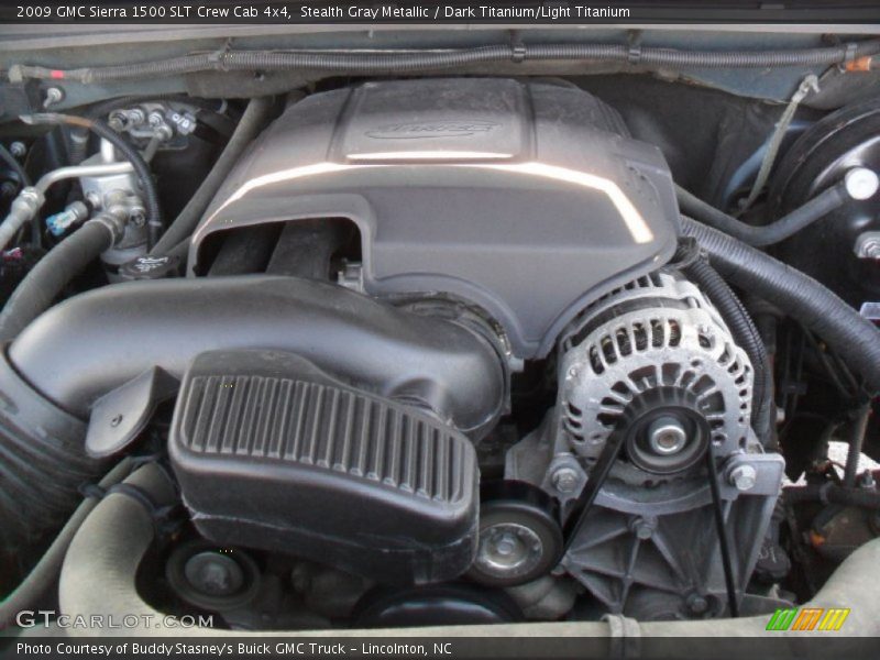  2009 Sierra 1500 SLT Crew Cab 4x4 Engine - 5.3 Liter OHV 16-Valve Vortec Flex-Fuel V8