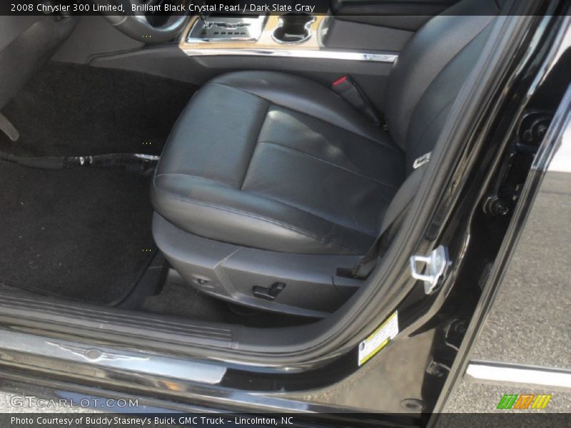Brilliant Black Crystal Pearl / Dark Slate Gray 2008 Chrysler 300 Limited
