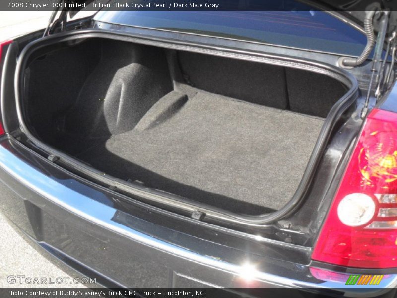 Brilliant Black Crystal Pearl / Dark Slate Gray 2008 Chrysler 300 Limited