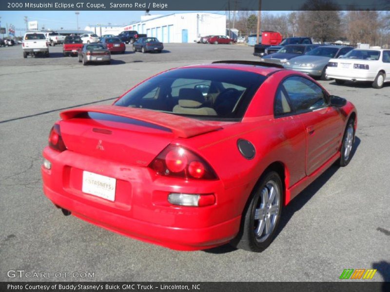 Saronno Red / Beige 2000 Mitsubishi Eclipse GT Coupe