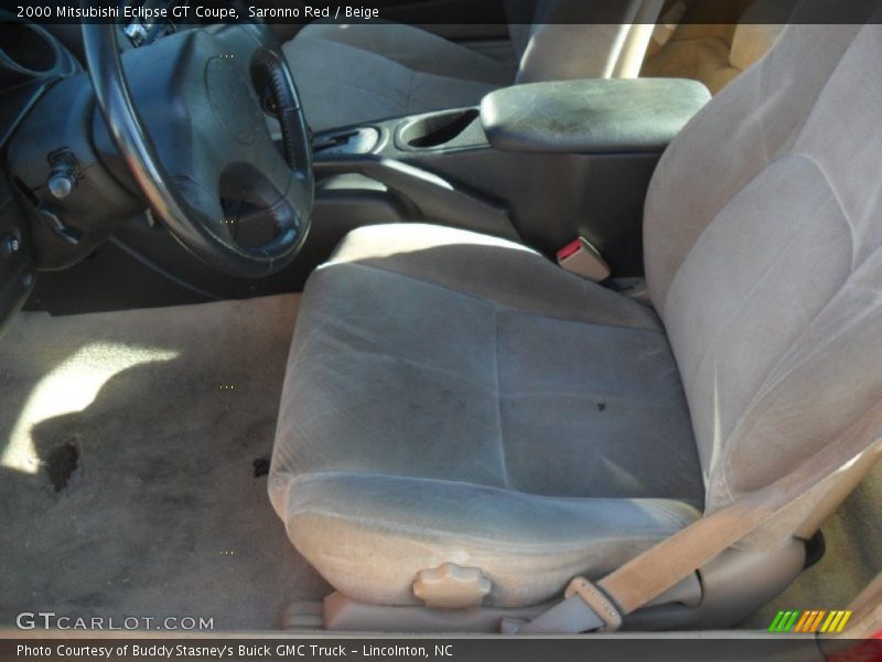 Saronno Red / Beige 2000 Mitsubishi Eclipse GT Coupe