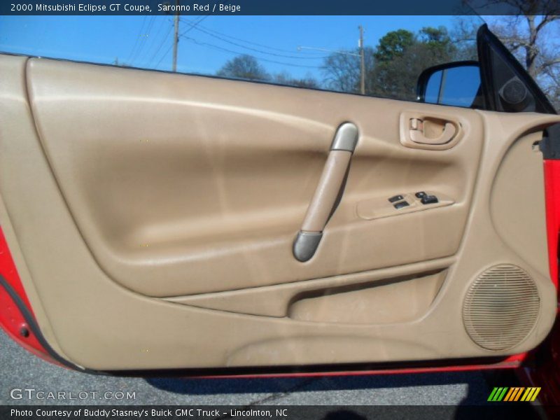 Saronno Red / Beige 2000 Mitsubishi Eclipse GT Coupe