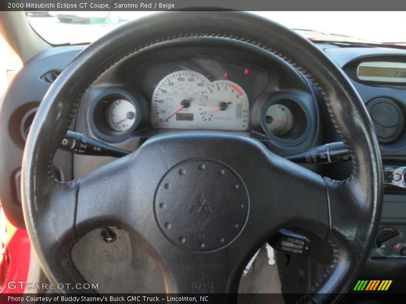 Saronno Red / Beige 2000 Mitsubishi Eclipse GT Coupe