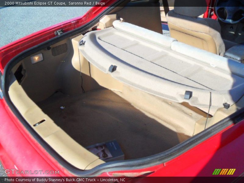 Saronno Red / Beige 2000 Mitsubishi Eclipse GT Coupe
