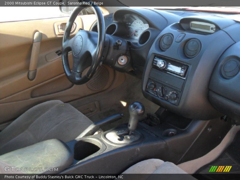 Saronno Red / Beige 2000 Mitsubishi Eclipse GT Coupe