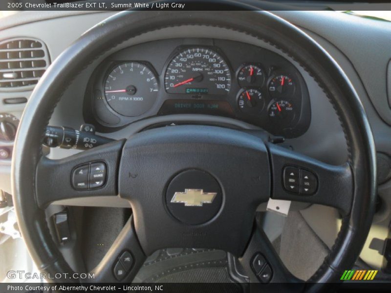 Summit White / Light Gray 2005 Chevrolet TrailBlazer EXT LT