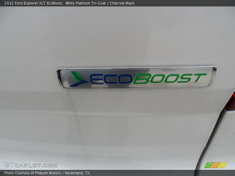 EcoBoost logo - 2012 Ford Explorer XLT EcoBoost