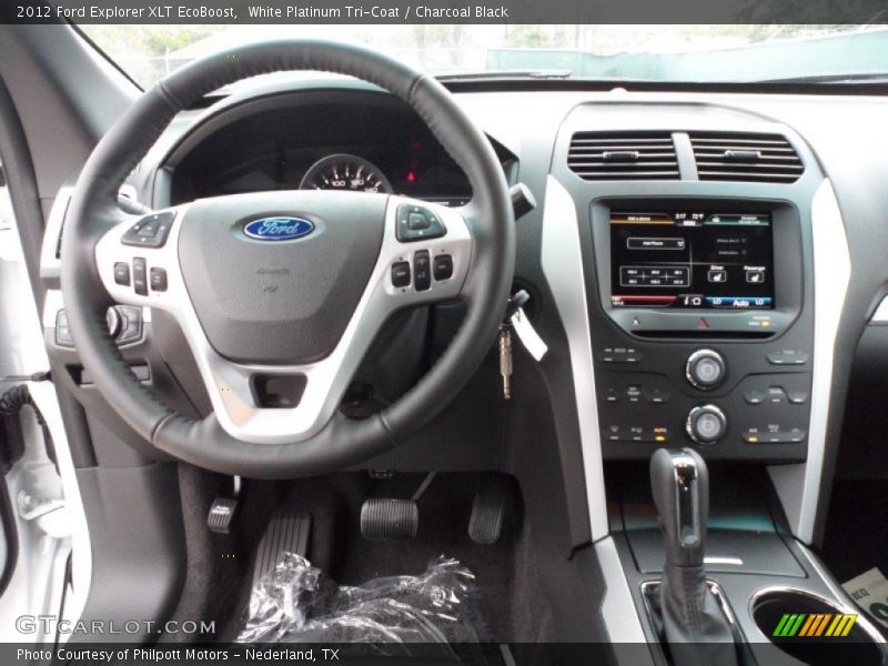 Dashboard of 2012 Explorer XLT EcoBoost