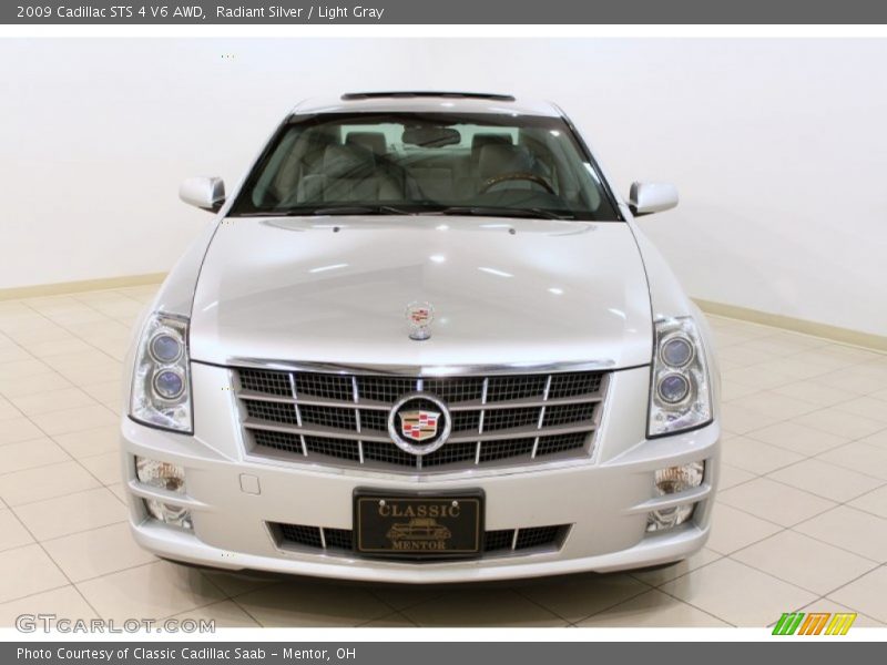 Radiant Silver / Light Gray 2009 Cadillac STS 4 V6 AWD