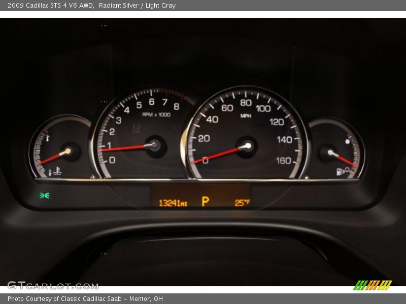  2009 STS 4 V6 AWD 4 V6 AWD Gauges