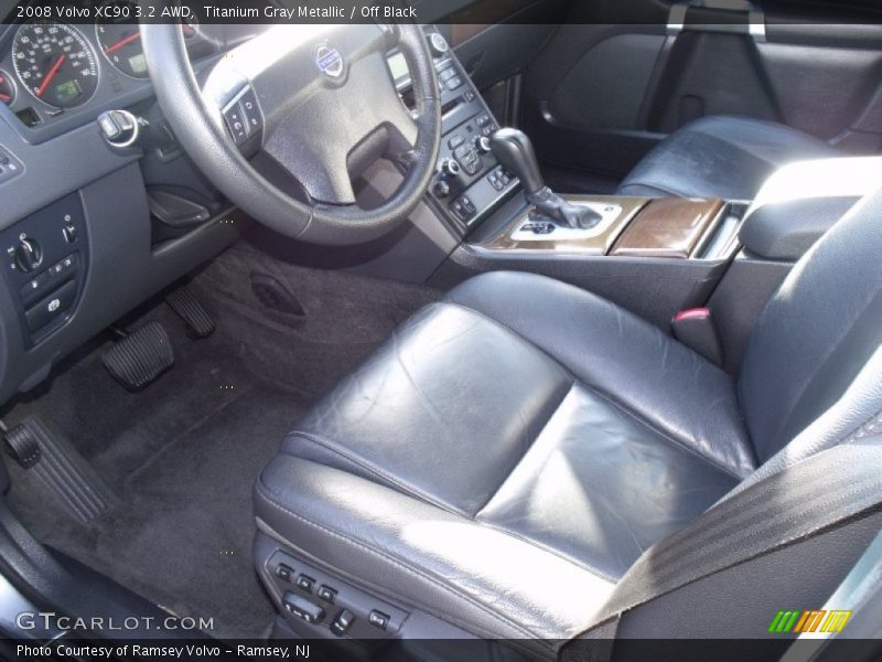 Titanium Gray Metallic / Off Black 2008 Volvo XC90 3.2 AWD