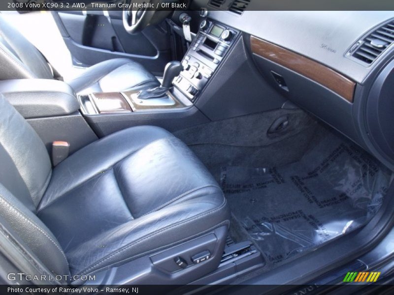 Titanium Gray Metallic / Off Black 2008 Volvo XC90 3.2 AWD