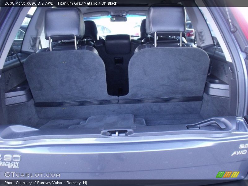 Titanium Gray Metallic / Off Black 2008 Volvo XC90 3.2 AWD