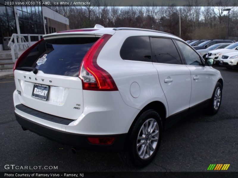Ice White / Anthracite 2010 Volvo XC60 T6 AWD