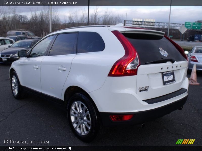 Ice White / Anthracite 2010 Volvo XC60 T6 AWD