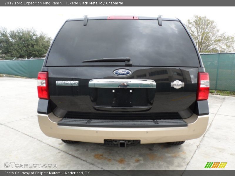 Tuxedo Black Metallic / Chaparral 2012 Ford Expedition King Ranch