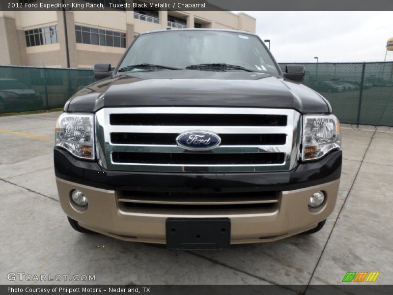 Tuxedo Black Metallic / Chaparral 2012 Ford Expedition King Ranch
