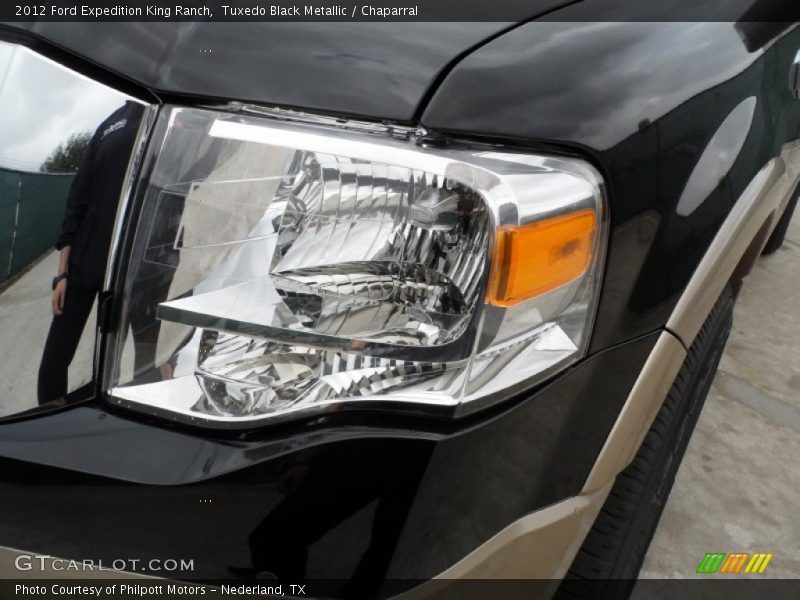Tuxedo Black Metallic / Chaparral 2012 Ford Expedition King Ranch
