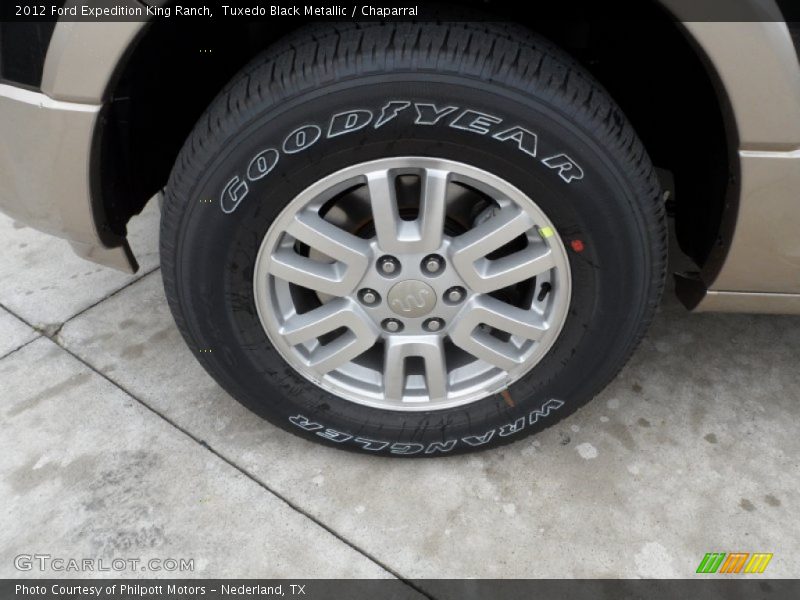 Tuxedo Black Metallic / Chaparral 2012 Ford Expedition King Ranch