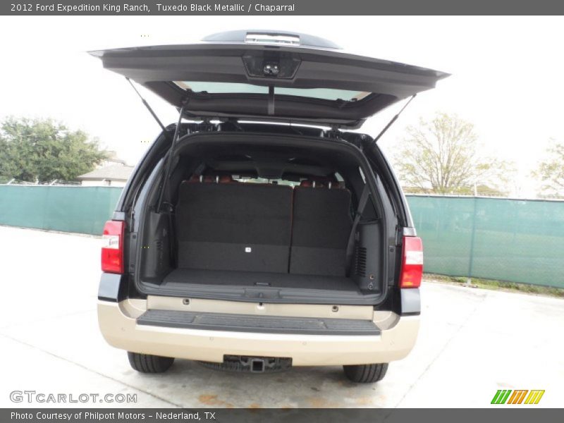 Tuxedo Black Metallic / Chaparral 2012 Ford Expedition King Ranch