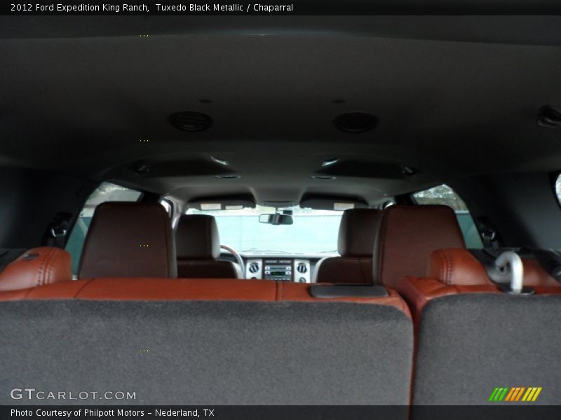 Tuxedo Black Metallic / Chaparral 2012 Ford Expedition King Ranch