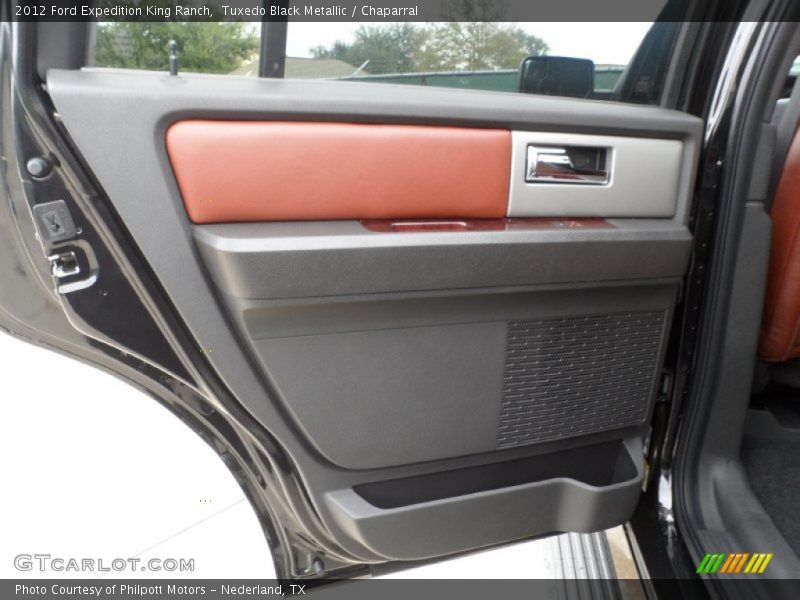 Tuxedo Black Metallic / Chaparral 2012 Ford Expedition King Ranch