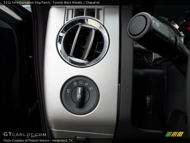Tuxedo Black Metallic / Chaparral 2012 Ford Expedition King Ranch