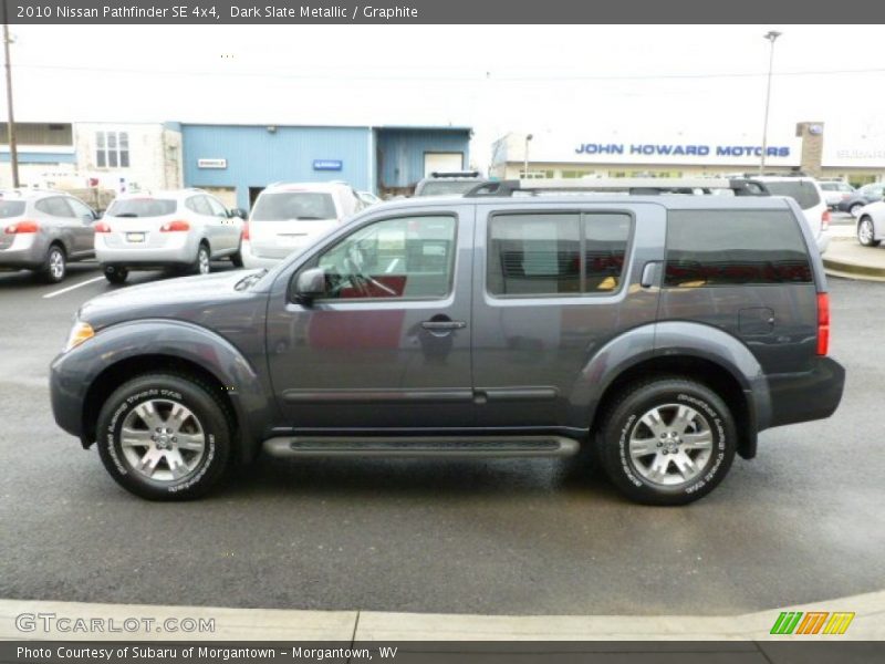 Dark Slate Metallic / Graphite 2010 Nissan Pathfinder SE 4x4