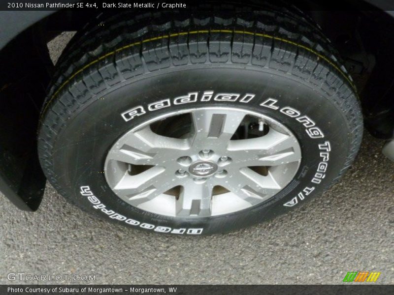 Dark Slate Metallic / Graphite 2010 Nissan Pathfinder SE 4x4