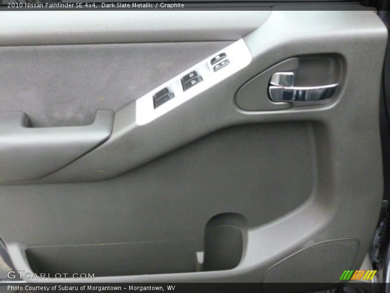 Dark Slate Metallic / Graphite 2010 Nissan Pathfinder SE 4x4