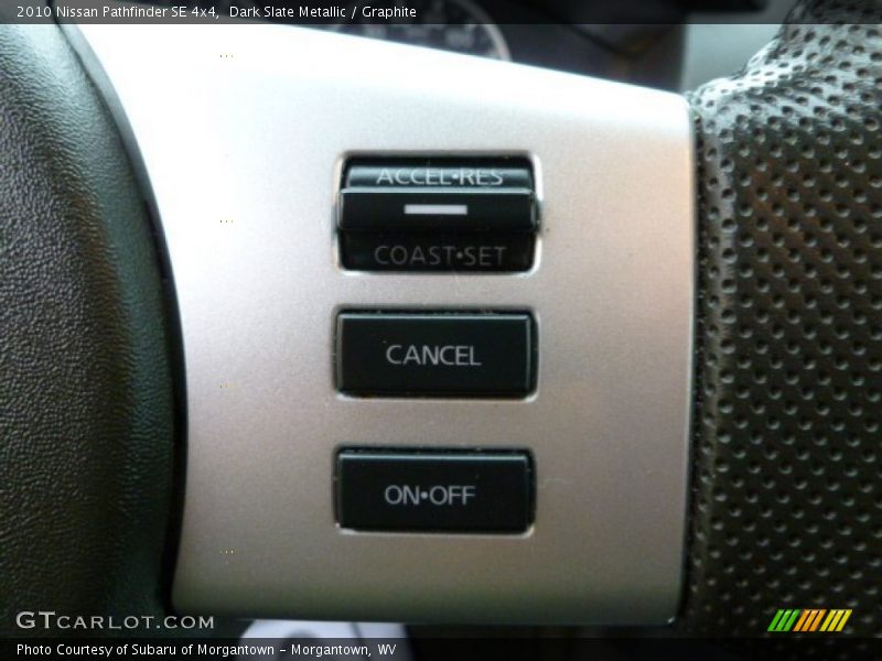 Dark Slate Metallic / Graphite 2010 Nissan Pathfinder SE 4x4