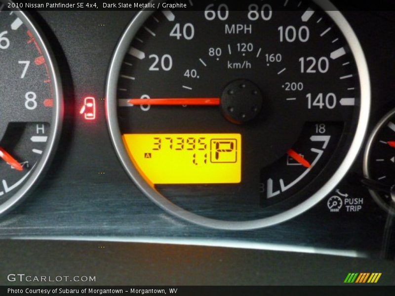 Dark Slate Metallic / Graphite 2010 Nissan Pathfinder SE 4x4