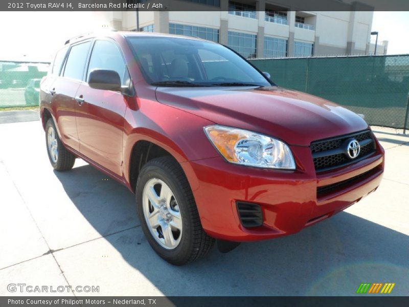 Barcelona Red Metallic / Ash 2012 Toyota RAV4 I4