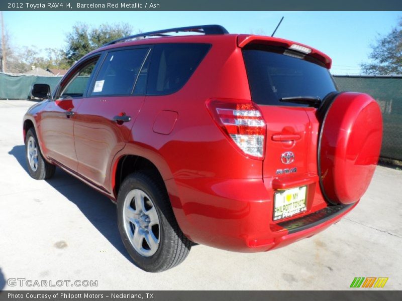 Barcelona Red Metallic / Ash 2012 Toyota RAV4 I4