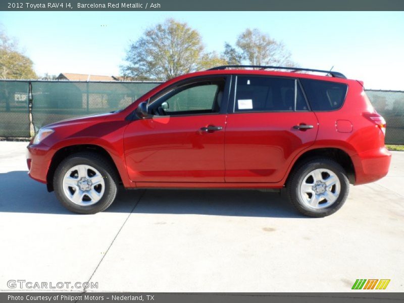 Barcelona Red Metallic / Ash 2012 Toyota RAV4 I4