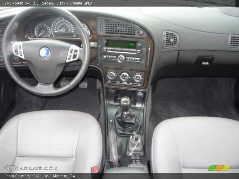 Black / Granite Gray 2006 Saab 9-5 2.3T Sedan