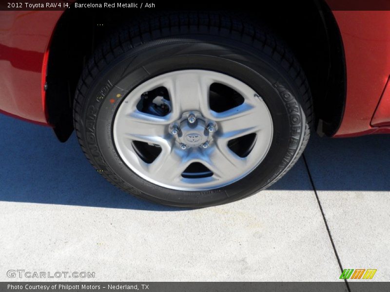 Barcelona Red Metallic / Ash 2012 Toyota RAV4 I4