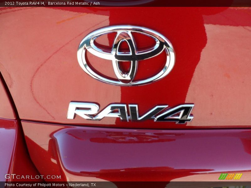 Barcelona Red Metallic / Ash 2012 Toyota RAV4 I4