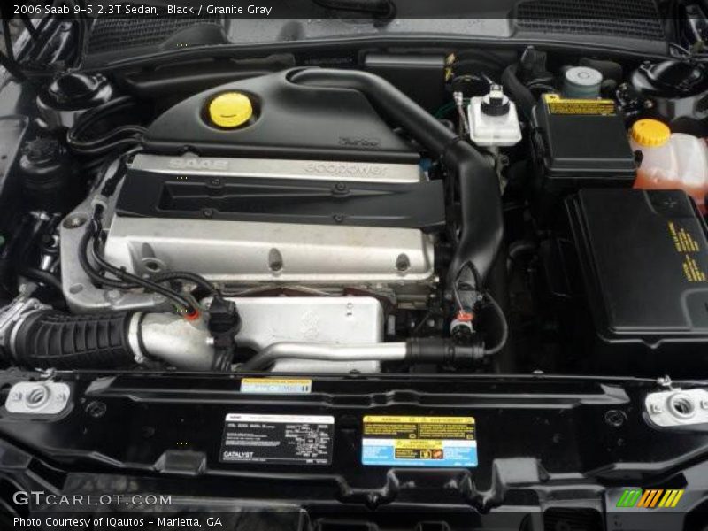 Black / Granite Gray 2006 Saab 9-5 2.3T Sedan