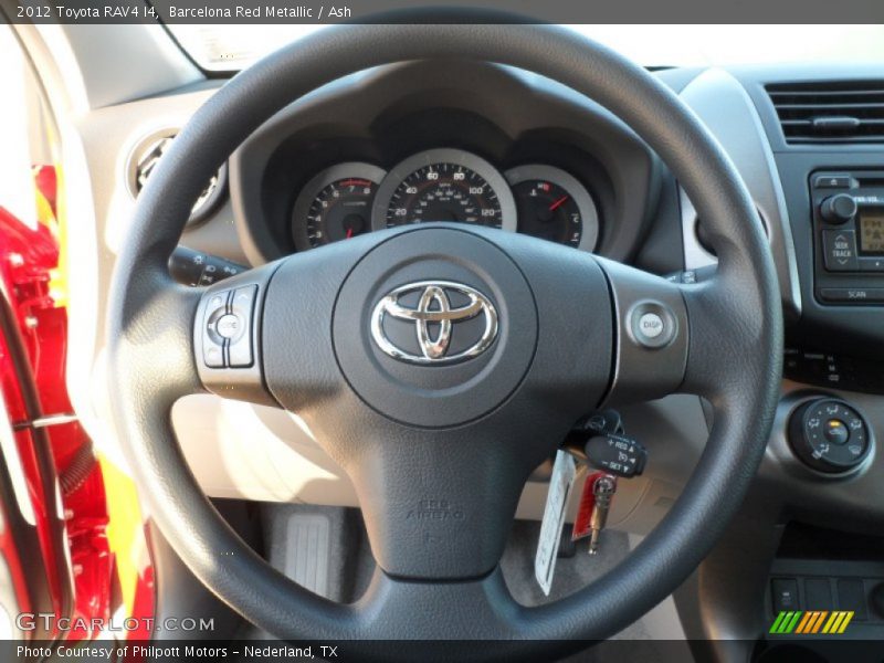 Barcelona Red Metallic / Ash 2012 Toyota RAV4 I4