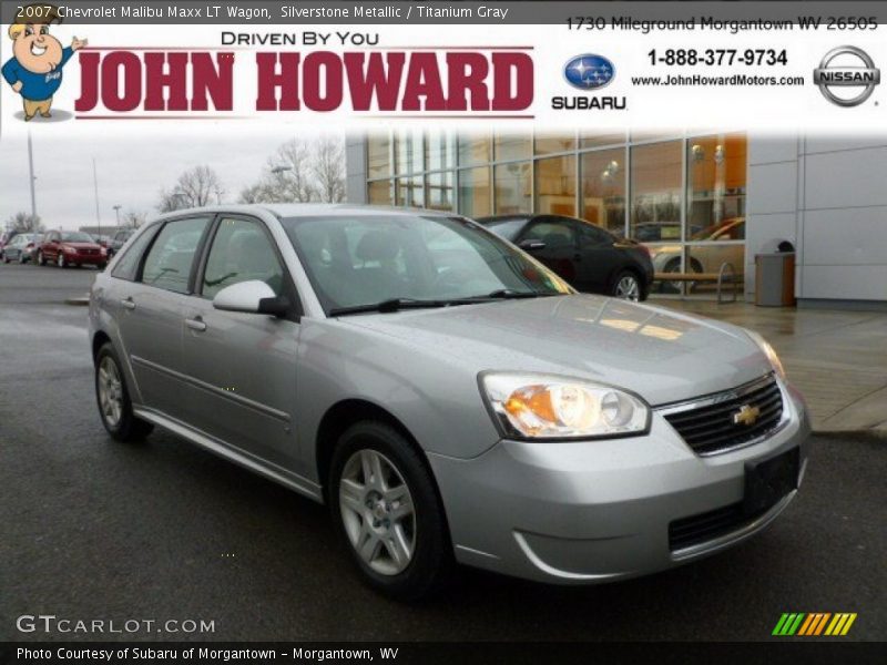 Silverstone Metallic / Titanium Gray 2007 Chevrolet Malibu Maxx LT Wagon