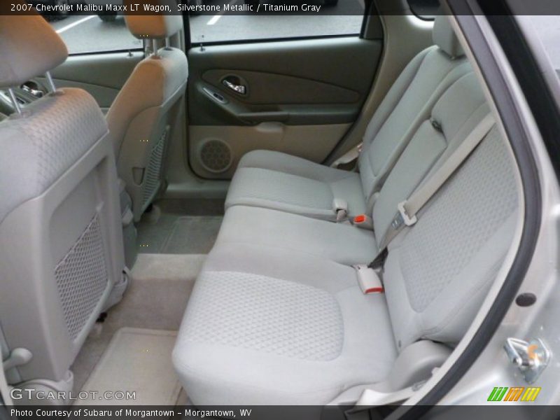 Rear Seat of 2007 Malibu Maxx LT Wagon