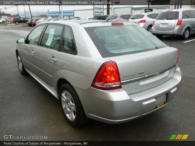 Silverstone Metallic / Titanium Gray 2007 Chevrolet Malibu Maxx LT Wagon