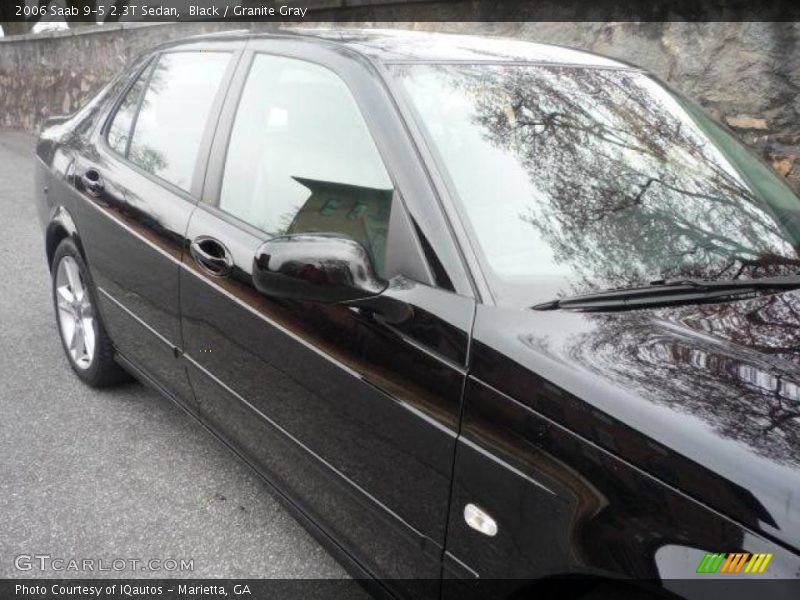Black / Granite Gray 2006 Saab 9-5 2.3T Sedan