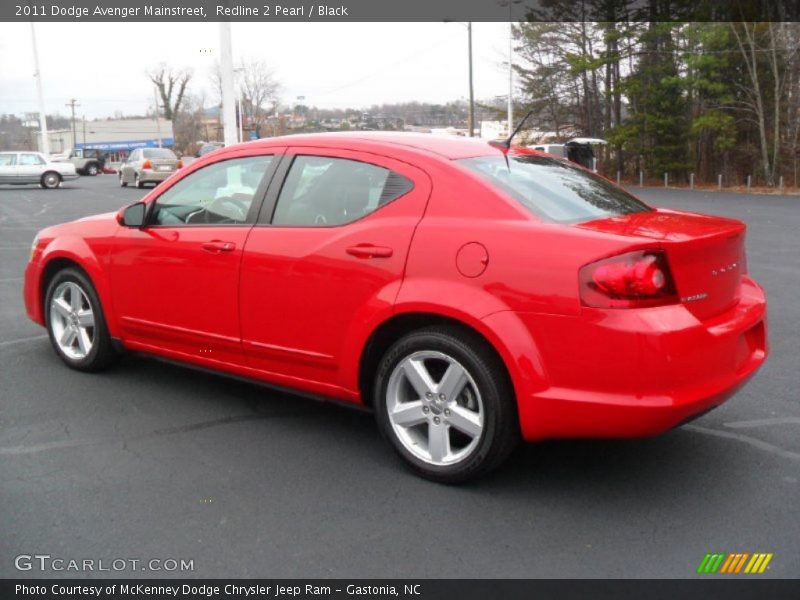 Redline 2 Pearl / Black 2011 Dodge Avenger Mainstreet