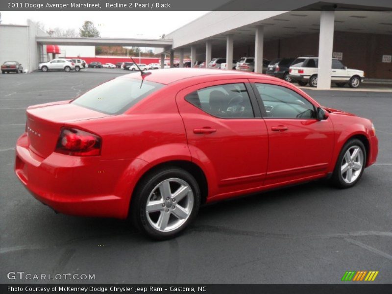 Redline 2 Pearl / Black 2011 Dodge Avenger Mainstreet