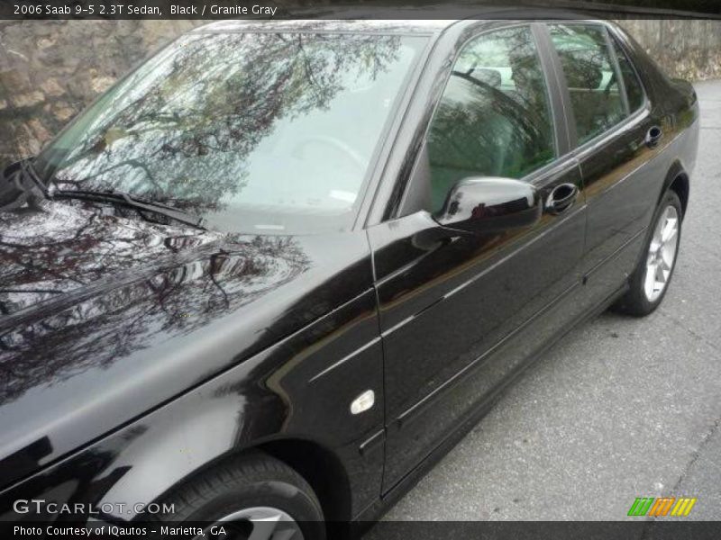 Black / Granite Gray 2006 Saab 9-5 2.3T Sedan