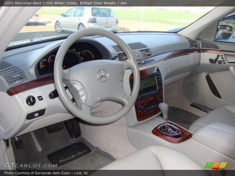  2003 S 500 4Matic Sedan Ash Interior